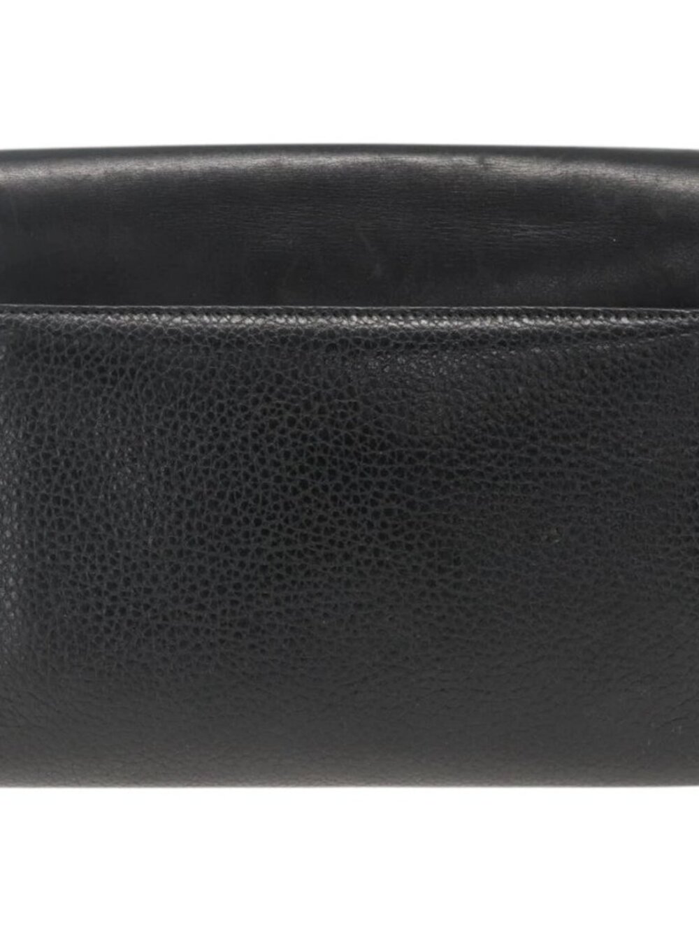 Christian Dior Shoulder Bag Leather Black Gold Auth 174078 - Picture 3 of 15